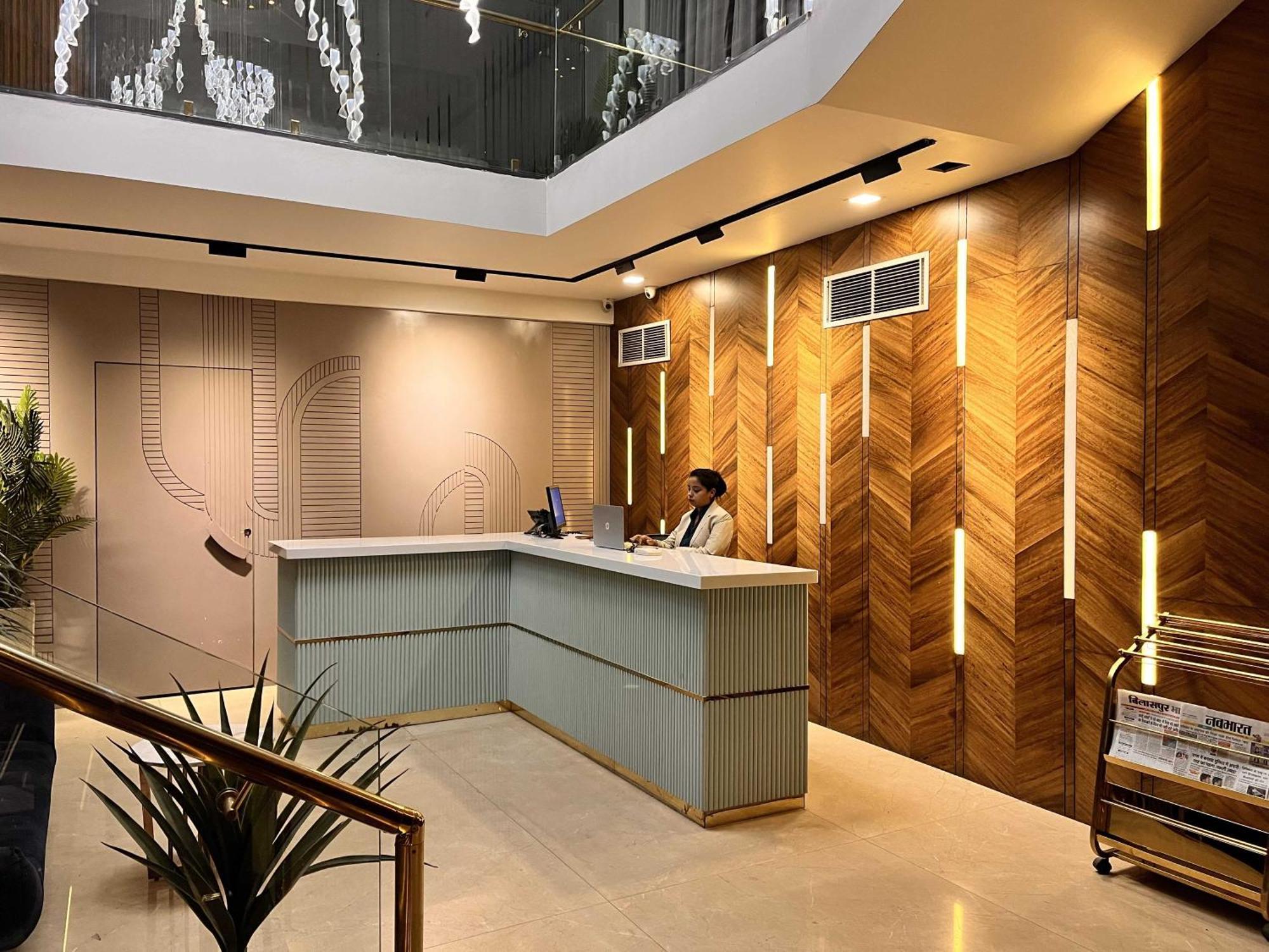 Motel Bilaspur City Kültér fotó