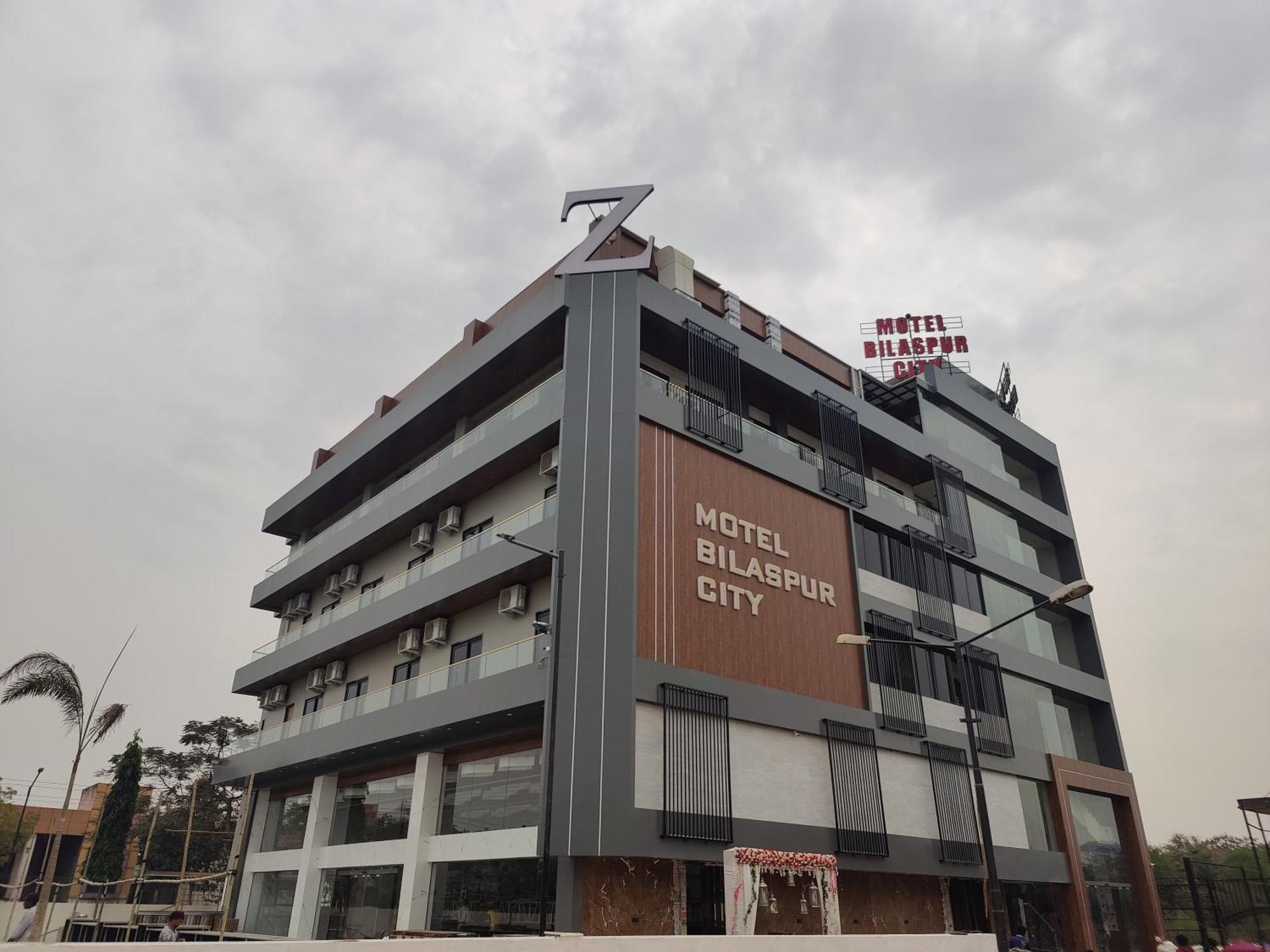 Motel Bilaspur City Kültér fotó